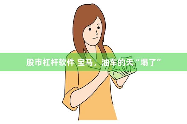 股市杠杆软件 宝马，油车的天“塌了”
