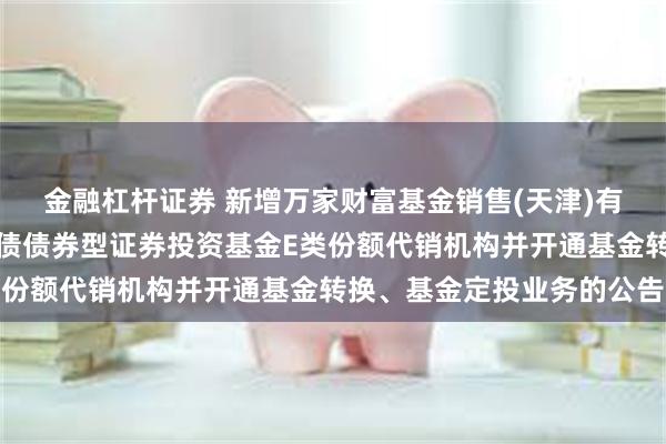 金融杠杆证券 新增万家财富基金销售(天津)有限公司为金鹰添瑞中短债债券型证券投资基金E类份额代销机构并开通基金转换、基金定投业务的公告
