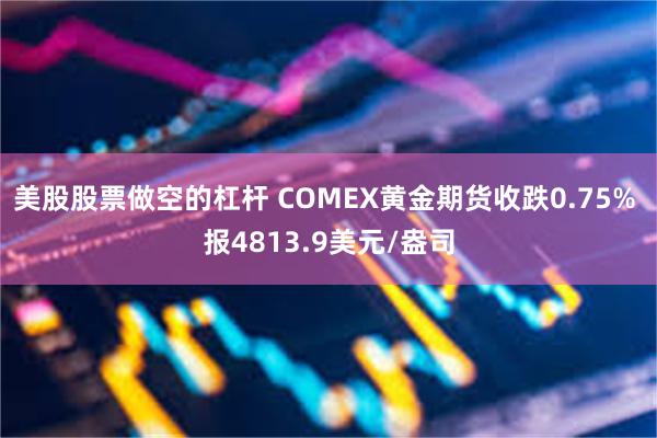 美股股票做空的杠杆 COMEX黄金期货收跌0.75% 报4813.9美元/盎司