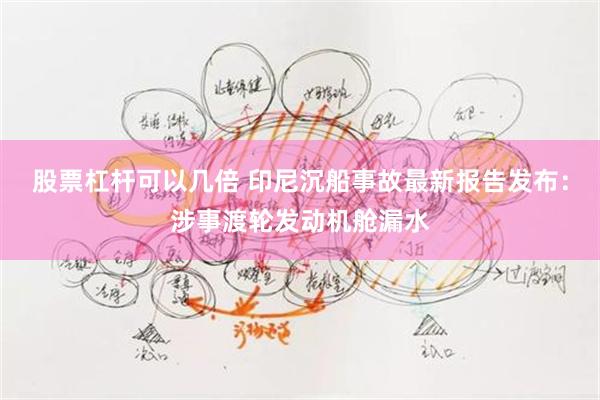 股票杠杆可以几倍 印尼沉船事故最新报告发布：涉事渡轮发动机舱漏水