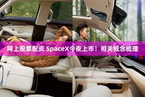 网上股票配资 SpaceX今夜上市！相关概念梳理